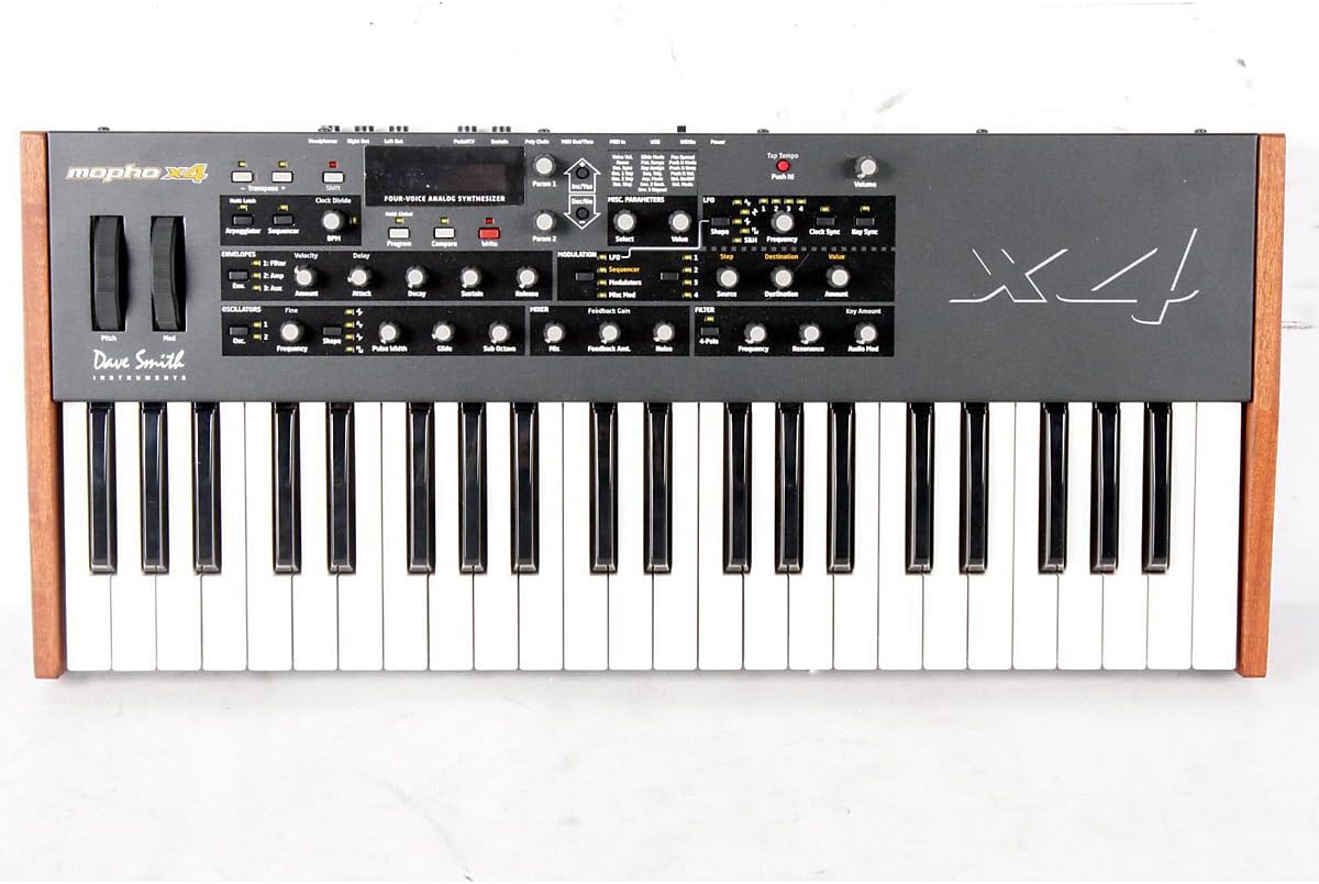 Dave Smith Instruments Mopho x4 Synthesizer Keyboard Regular 888365260211