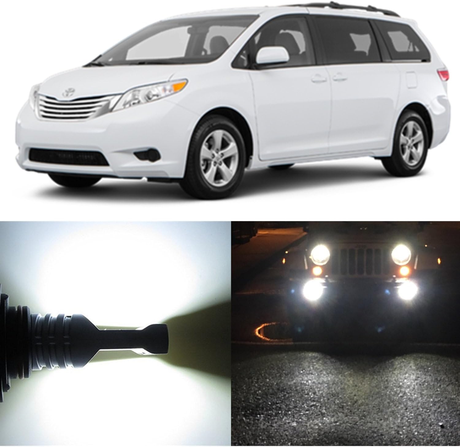 2015 toyota sienna fog light
