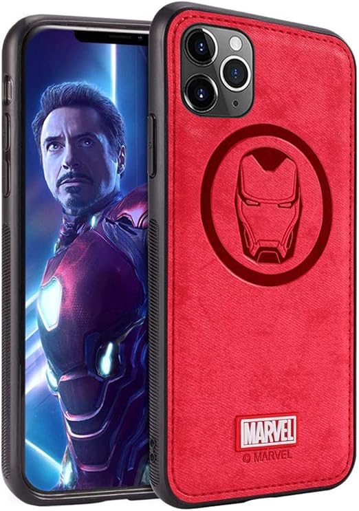 Amazon Com Marvel Avengers Iphone 11 Pro Case Iron Man Red