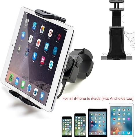 mobile phone holder for exercise bike