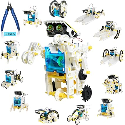 solar robot toy