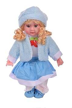 Ngel Soft Baby Doll for Girls Best Birthday Gift (Blue Color)