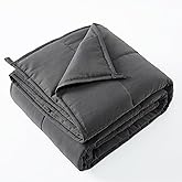 HOSUKKO Weighted Blanket - 3 lbs Grey Heavy Blanket - Breathable Blanket(36 * 48 inches, 3 lbs)