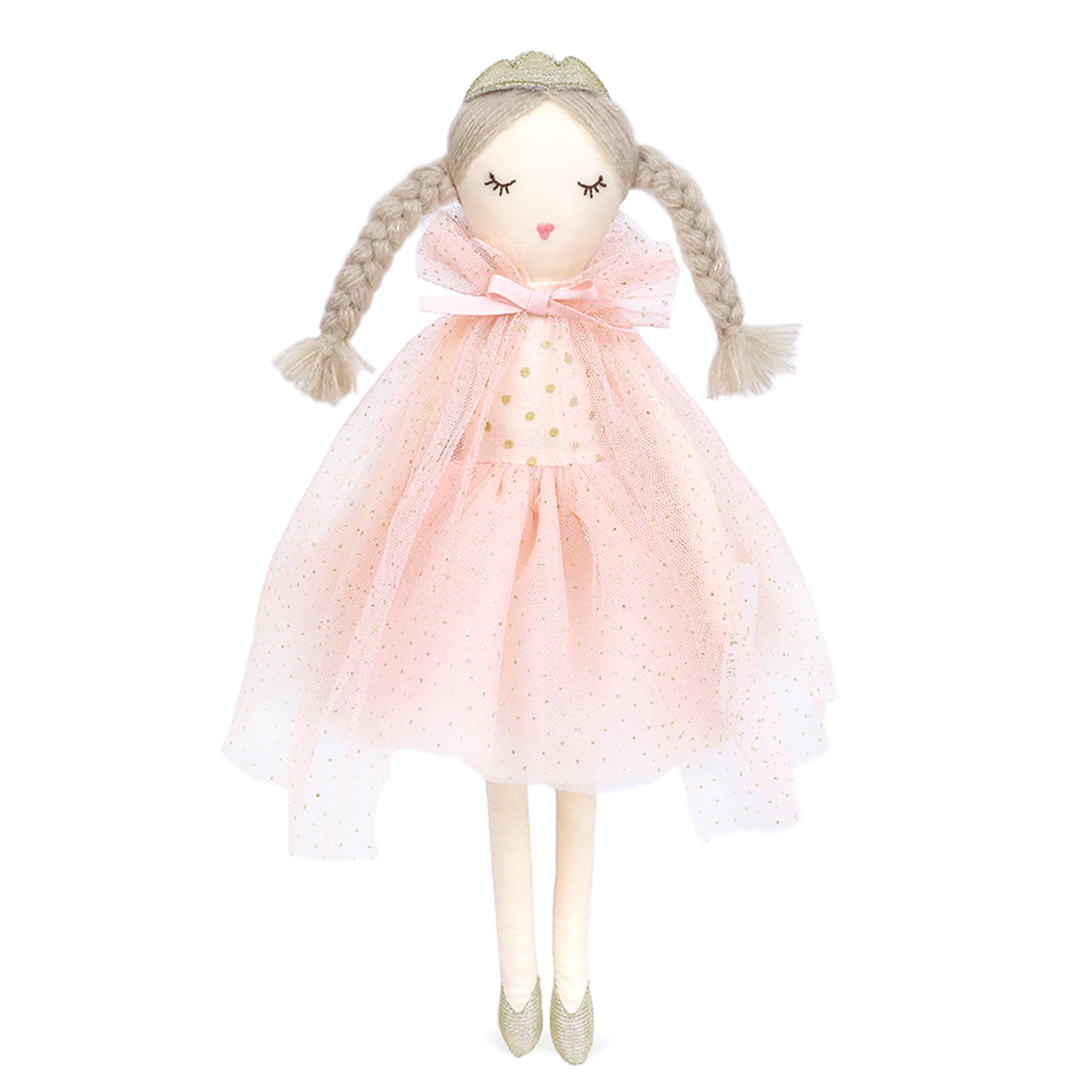 MON AMI Princess Madeline 15-Inch Stuffed Doll for Girls | Soft Royal Princess Plush Toy | Elegant Playtime Companion | Charming Nursery & Bedroom Décor | Plush Gift for All Ages