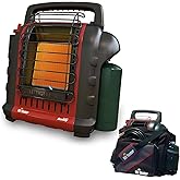 Mr. Heater F232000 Portable Buddy Heater with Portable Buddy Carry Bag Bundle (2 Items)
