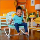 Bright Starts Wild Vibes Infant to Toddler Rocker with Vibrations Unisex view 4