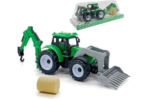 Boersma Construction Excavator Toys for 3 Year Old Boys, Toddler Car Toy Trucks with Palladium, Kids Construction Vehicle Toys, Bulldozers Cranes Excavators Construction Trucks Gift for Christmas