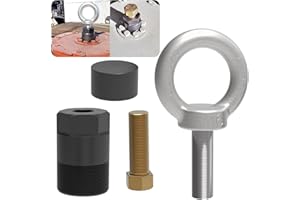 Sporthfish 91-849154T1 Flywheel Puller Removal Tool 91-90455-1 Lift Ring Set Compatible with Mercury Mariner Force Yamaha Outboard Flywheel Puller Lifting Eye Tool, 4PCS