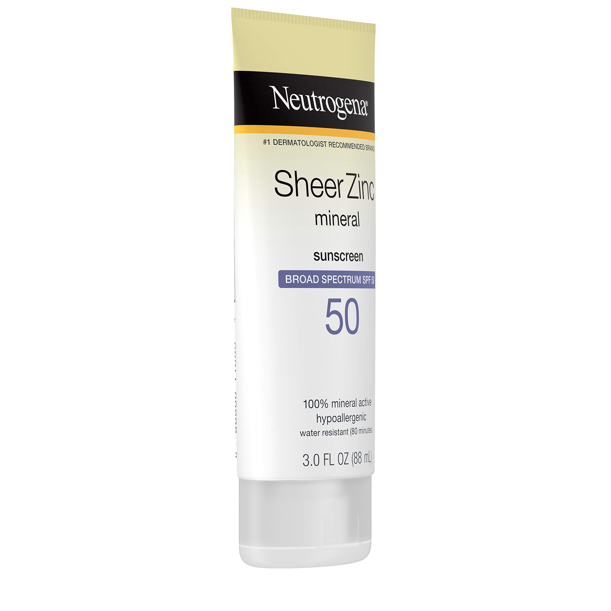 Neutrogena Sheer Zinc Oxide DryTouch Sunscreen Lotion with Broad