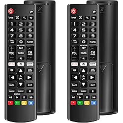 (Pack of 2) Universal Remote for LG Smart