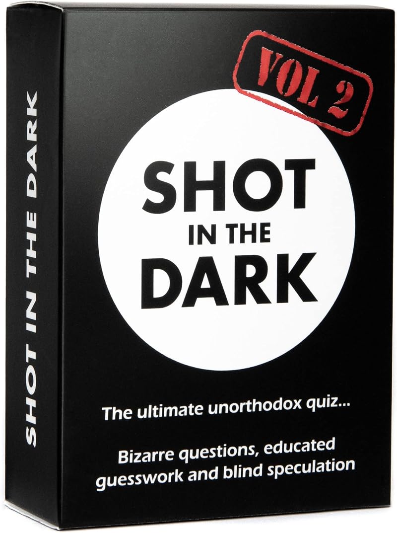 Shot in the Dark Volume 2 The Ultimate Unorthodox Quiz Game Brand Shot in the