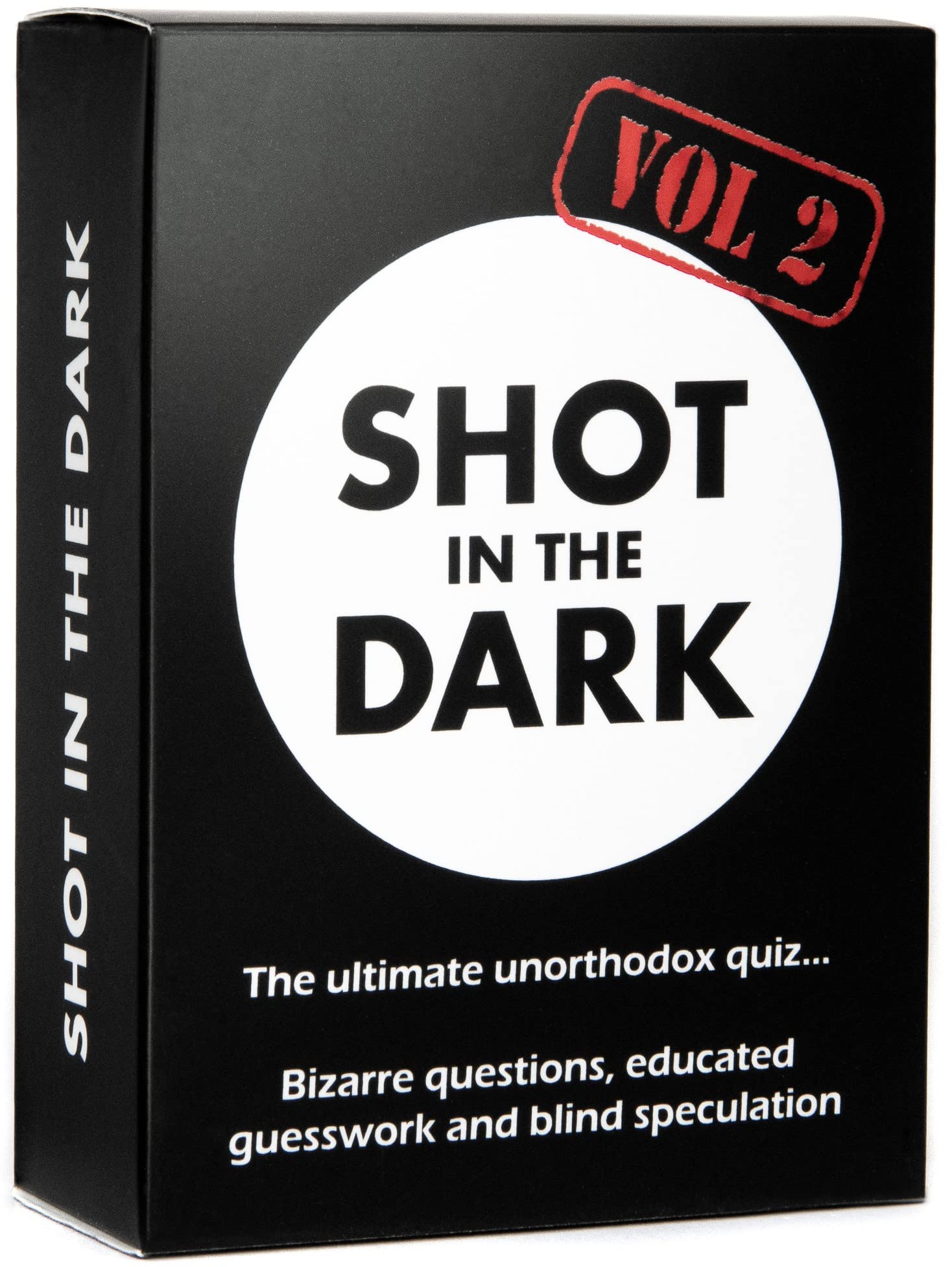 Shot in the Dark Volume 2: The Ultimate Unorthodox Quiz Game | 2+ players | Adults, Teens, Kids & Families — image 1