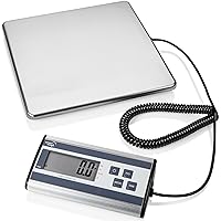 Smart Weigh 440lbs x 6 oz. Digital Heavy Duty Shipping and Postal Scale, with Durable Stainless Steel Large Platform, UPS USP