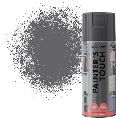 Rust-Oleum Painter's Touch 400ml Spray Paint Aerosol Dark Grey