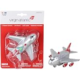 Daron Virgin Atlantic Pullback W/Light &amp; Sound TT1698-1 | Officially licensed, pullback action, flashing LED lights, jet sounds, batteries included, durable plastic material