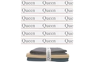 Maletnd 6 Pieces Bed Sheet Organizer Bands, Sheet Organizers and Storage Label Bands, Sheets Organizer for Closet, Sheet Label for Bedding, Sheet Keepers Linen Labels Bedding Bands (Pink, 6Pcs Queen)