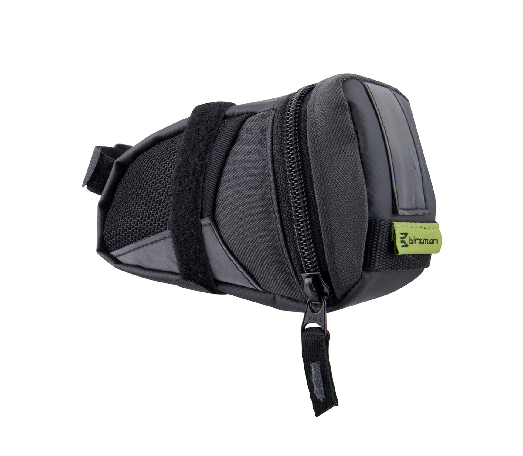 Birzman Roadster II Saddle Bag - Compact and Lightweight Cycling Saddle Bag - 0.4L Capacity - Water-Resistant - Aerodynamic Design for Road and Gravel Bikes