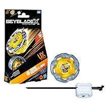 Hasbro Beyblade X, Starter Pack, Wand Wizard 5-70DB UX con trottola e Lanciatore