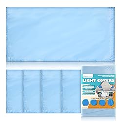 Fluorescent Blue Light Covers for Ceiling Lights