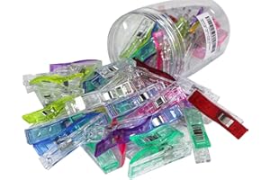 Large Sewing Clips,30 Pcs,Sewing Clips for Fabric,Jumbo Fabric Clips for Sewing and Quilting,Quilting Clips for Binding long,