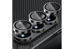 KUXNGUYI Compatible with Samsung Galaxy Z Fold 7 Camera Lens Protector [1 Set ], Individual Lens Protectors, Scratch-Resistant Ultra-Thin Tempered Glass with Aluminum Edging, for Fold7 5G Phone (Black)