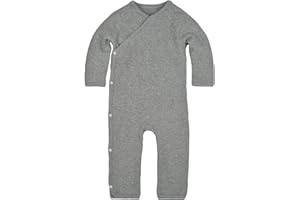 Burt's Bees Baby Boys' 100% Organic One-Piece Long Sleeve Coverall