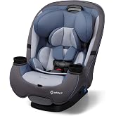 Safety 1st Grow and Go All-in-One Convertible Car Seat, Alaskan Blue | Rear-Facing 5-40 lb, Forward-Facing 30-65 lb &amp; High-Back Booster 40-100 lb, One Seat for All 3 Stages
