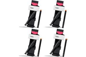 MIEDECDEL Tourniquet, Fastest Emergency Tourniquets with Reinforced Windlass Rod and Pen, Combat Hemostasis kit Single-Handed Application for Military, Medical, School Training, Outdoor, Hiking (4, Black)