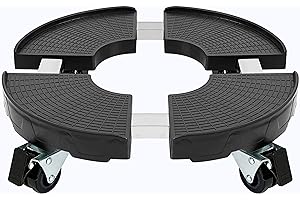 C CASIMR CASIMR Plant Stand with Wheels, Adjustable 15-21" Heavy Duty Plant Caddy with Casters, 440lb Capacity Indoor Outdoor Large Potted Planter Cart Dolly, Rolling Plant Stand for Flower Pot