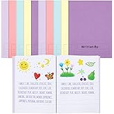 Henoyso 12 Pcs Primary Composition Notebook K-2 9 3/4 x 7 1/2 Inch Primary Journal, Notebook for Kids Supplies, Bulk Blank Writing Book for Kid to Write Draw Journal 60 Page (Soft Color)