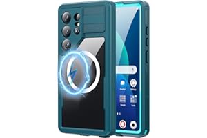NINKI Magnetic Cases for Samsung Galaxy S26 Ultra Case with Screen Protector,[Compatible with MagSafe] Full Body Protective C