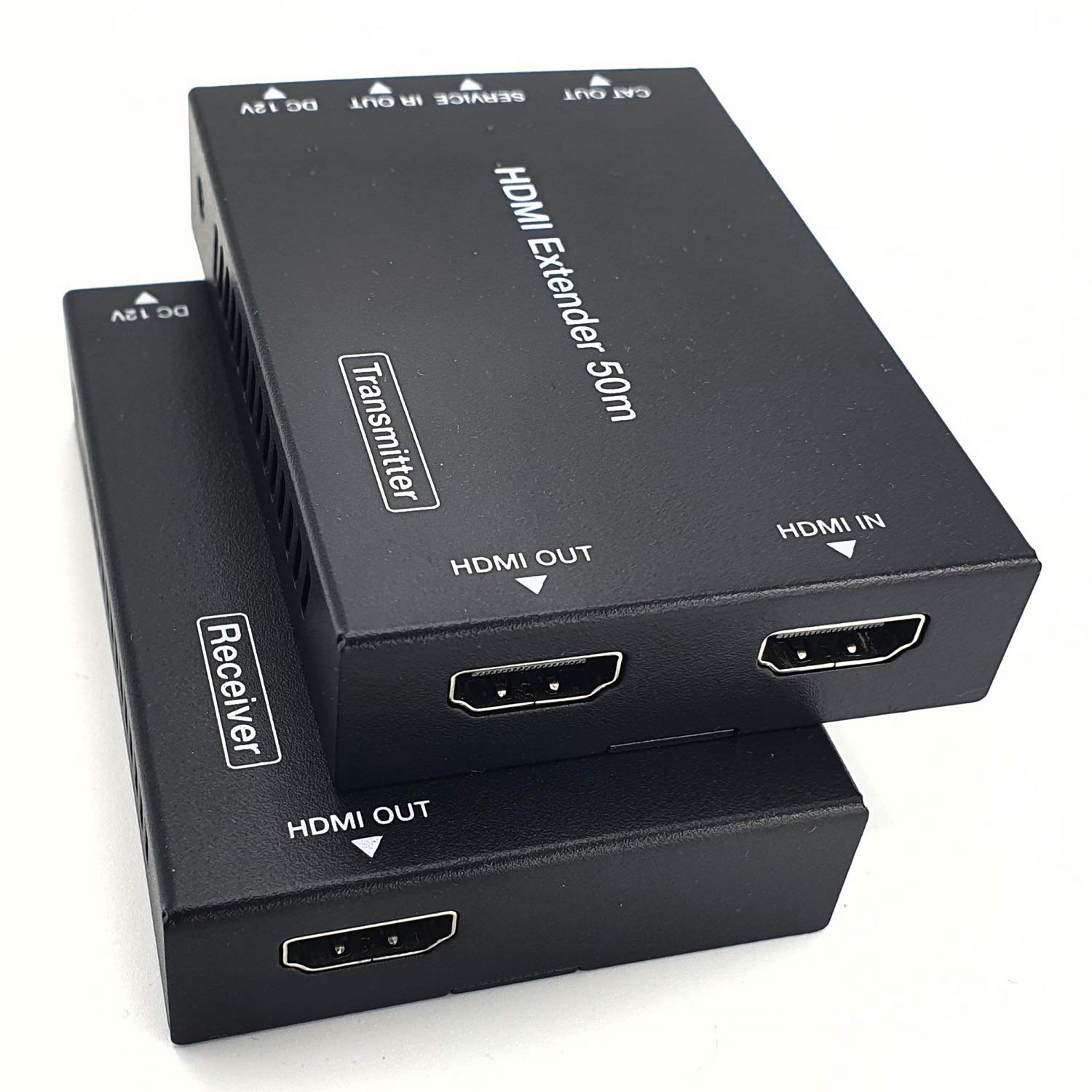 FOURKAY 4K@60 HDMI over Cat 5e/6/7 Extender for Sky Q UHD. HDR Support. Loop Out Splitter Function. Infra Red pass through. Power over Cable (PoC). HDMI2.0. HDCP 2.2