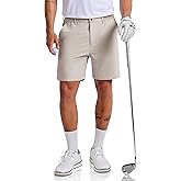 COOFANDY Men's 7 Inch Classic Fit Golf Shorts Lightweight Stretch Quick Dry Hiking Short UPF50