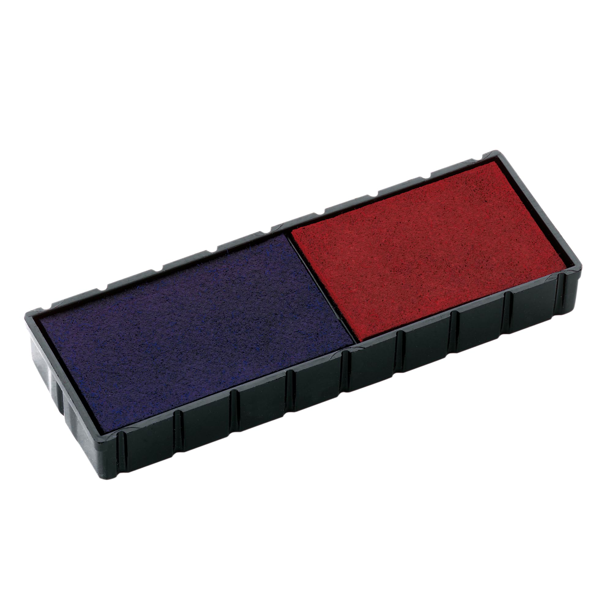 COLOP E/12/2 Blue/Red Replacement Pad - Single | 107142 | 2 Colour pad: Blue/Red | Fits COLOP S120/WD, S120/P, S160/DD