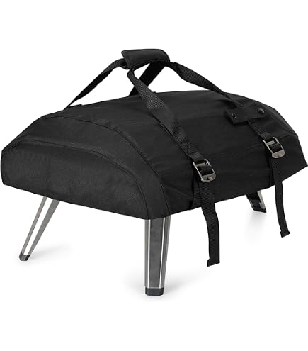 Housse Protection Four à Pizza Ooni Koda 16 – Imperméable 420D Oxford, PEESHON Noir