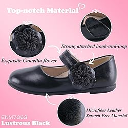 EIGHT KM Toddler Girls Mary Jane Flats - Camellia