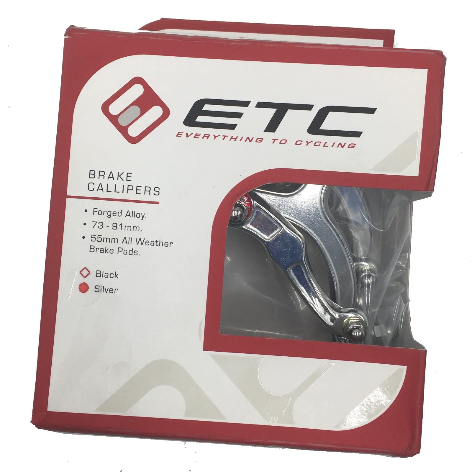 ETC BMX Alloy Brake Callipers - Silver
