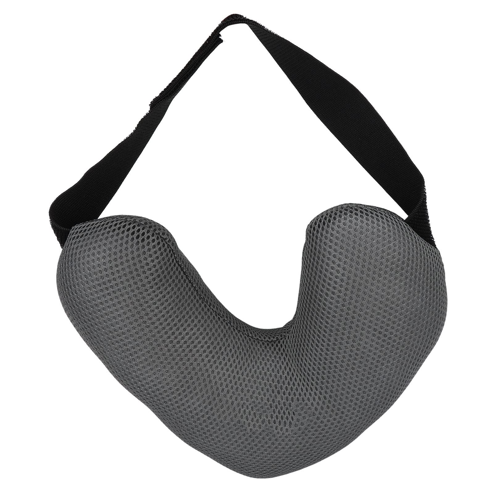 Underarm Pillow Armpit Pillow Soft Breathable Cotton Adjustable Strap Pressure Relief Prevent Inflammation Breast Cancer Pillow(Gray)