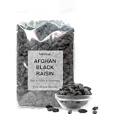 Minimal Black Raisins With Seeds 16 OZ(454g) &ndash; Natural Sun-Dried Black Grapes | No Sugar Added | Healthy Snack | Premium Dried Fruit