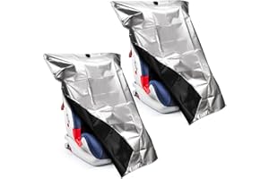 NNG 2Pcs Baby Car Seat Sun Shade Cover,Infant Car Seats Heat Protector,Baby Travel Accessories to Keep Toddler Seats at Cool Temperature,CarSeat Cooler Cover UV Protection from Heat/Sun for Babies Seat