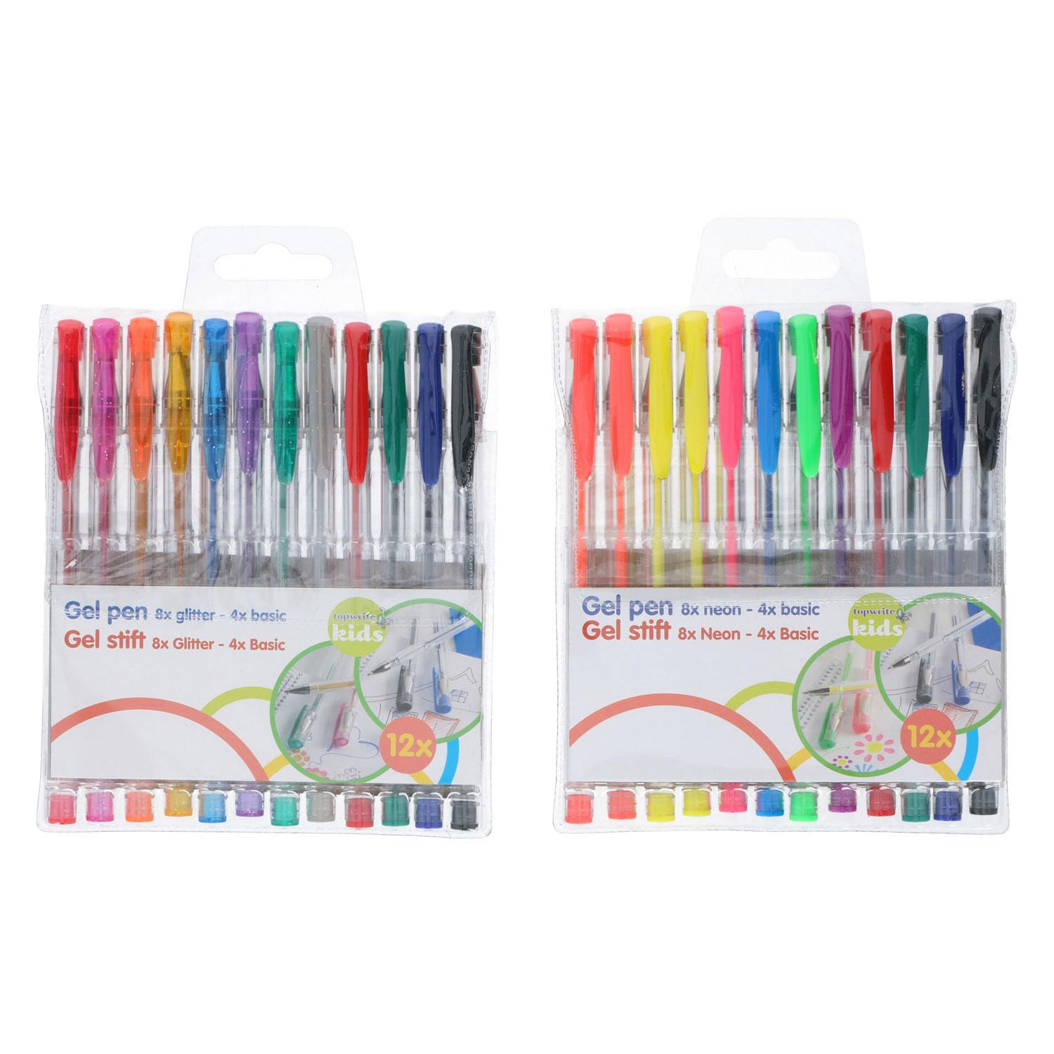 E.G.L Gel Pen 12s