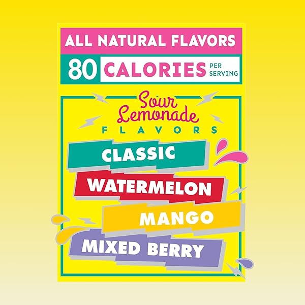 ARIZONA LEMONADE FRUIT SNACKS, SOUR LEMONADE – 0.9 OZ, 10 COUNT BOX
