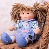 Bigjigs Grace Rag Doll 25cm Small Soft Doll Baby Toy Birth Suitable view 3