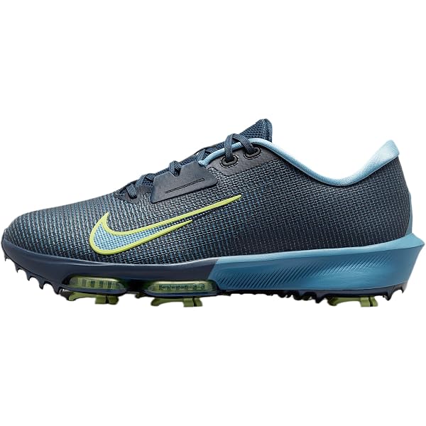 Nike DV6798-002 Men\'s Golf Shoes Gray/Blue US 8 Spiked Sole Leather NIKE Air Zoom Victory Tour 3 Golf Shoes Mens 9 Pure Platinum  main image 3