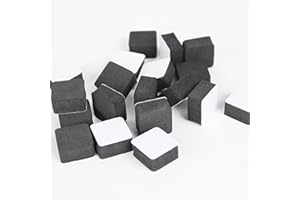 STRATFORD WORKS 50 Pcs Self Adhesive Landing Gear Foam Pads – for Mini Drones, Quadcopters, Racing Copters, RFTs – Anti Skid, Shock Absorbent, Anti-Static Landing Foam Pads for Drones