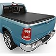 AUTOSAVER88 Soft Roll Up Truck Bed Tonneau Cover Compatible with Dodge Ram 1500 (Classic ONLY) 2002-2024, Fit for Dodge Ram 2500 3500 2003-2024, 6.4ft Bed w/o Ram Box