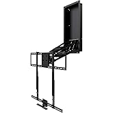 MantelMount MM750 Above Fireplace Pull Down TV Mount with 4 Premium Gas Pistons