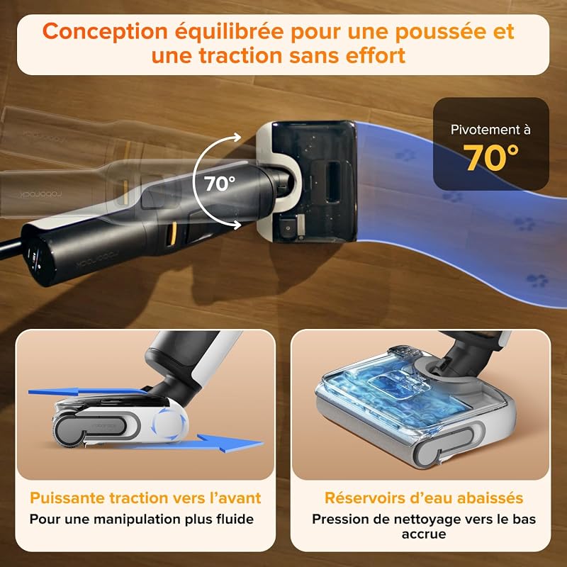 F25 LT Aspirateur Laveur 20kPa, ECO 60 Min, Autonettoyage 90°C