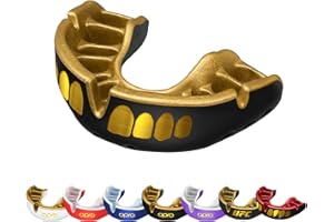 OPRO Gold Level Boxing Mouth Guard for Men, Women and Youth - Sports Mouthguard, Revolutionary Fitting Technology for Ultimate Comfort, Boxing Mouthpiece, Lacrosse, MMA, Hockey & All Contact Sports