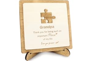 MAMAGIFTREE Best Grandpa Gifts - Father 's Day Grandpa Appreciation Plaque | Cute Thank You Gift for Grandfather's Birthday, Christmas, Father 's Day, Grandparents Day.